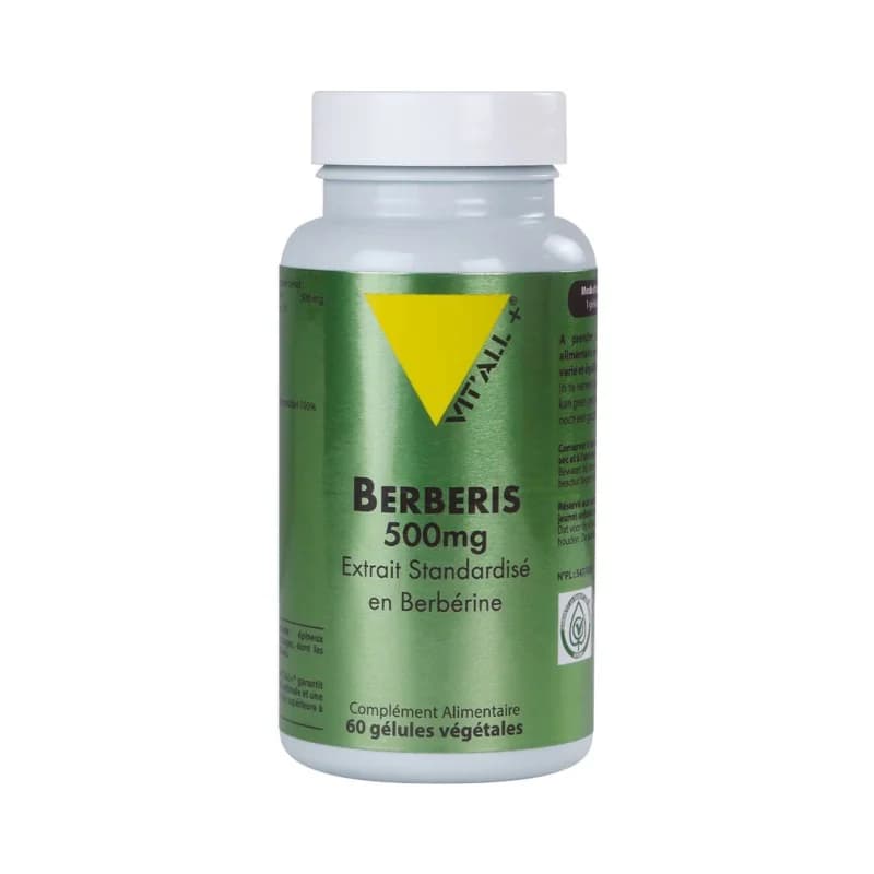VIT’ALL+ BERBERIS 500MG 60 GELULES