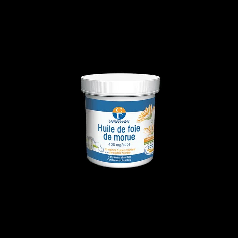 Fenioux Huile de Foie de Morue 400mg 120 Capsules