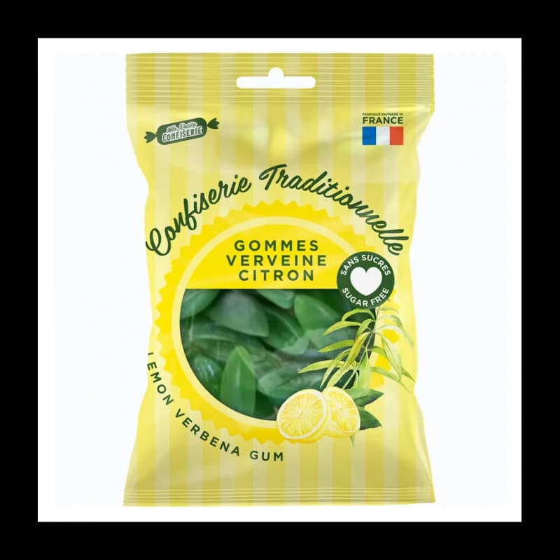 Ma petite confiserie Gommes Verveine Citron sans sucres 100 g