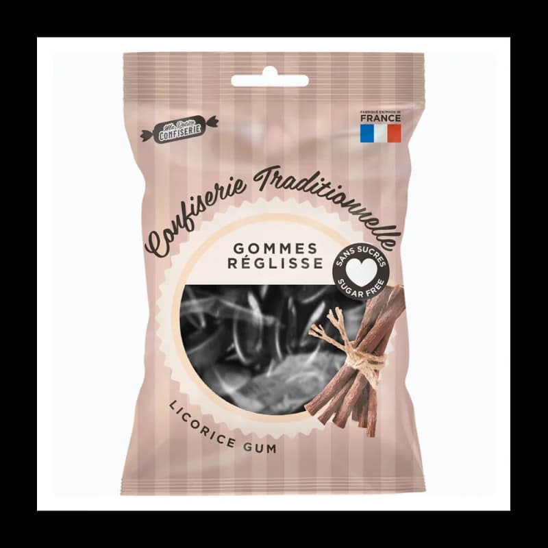 Ma petite confiserie Gommes Réglisse Sans Sucres 100 g