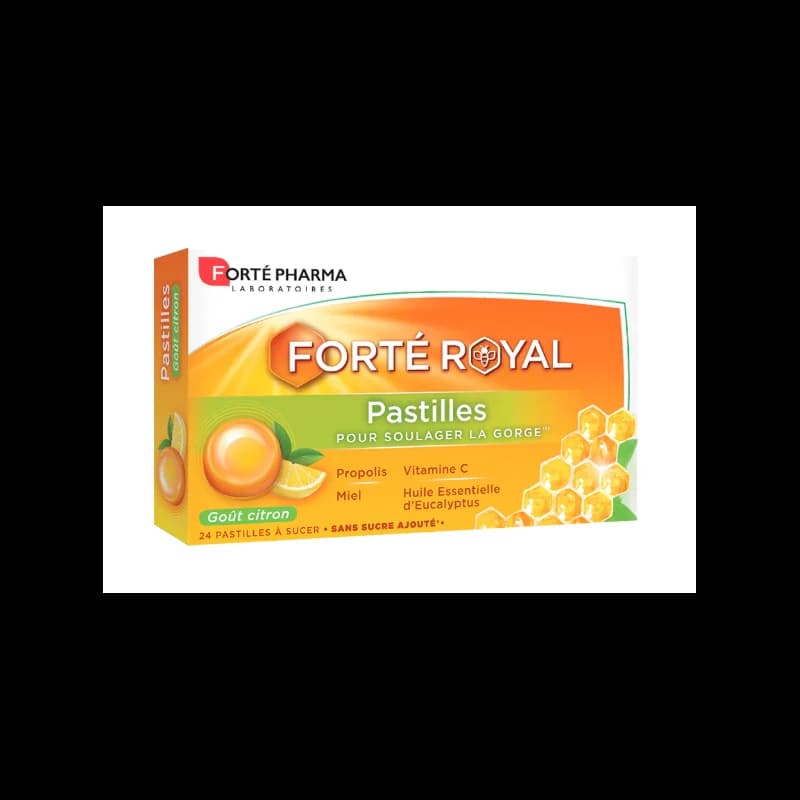 Forte Pharma FORTE ROYAL 24 PASTILLES GOUT CITRON
