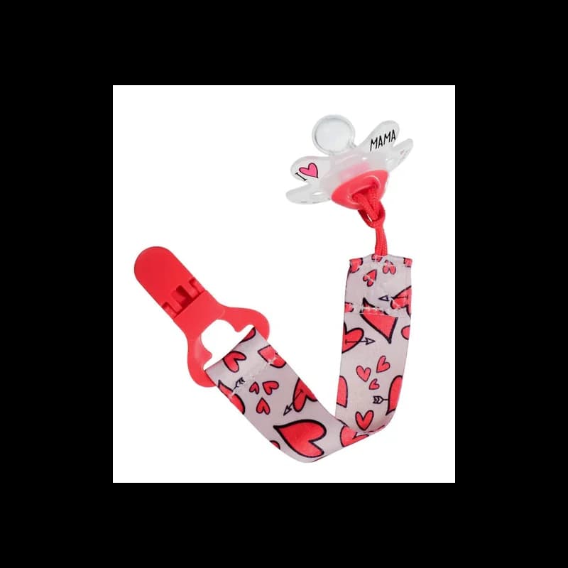 Difrax Attache sucette - Rouge 1050