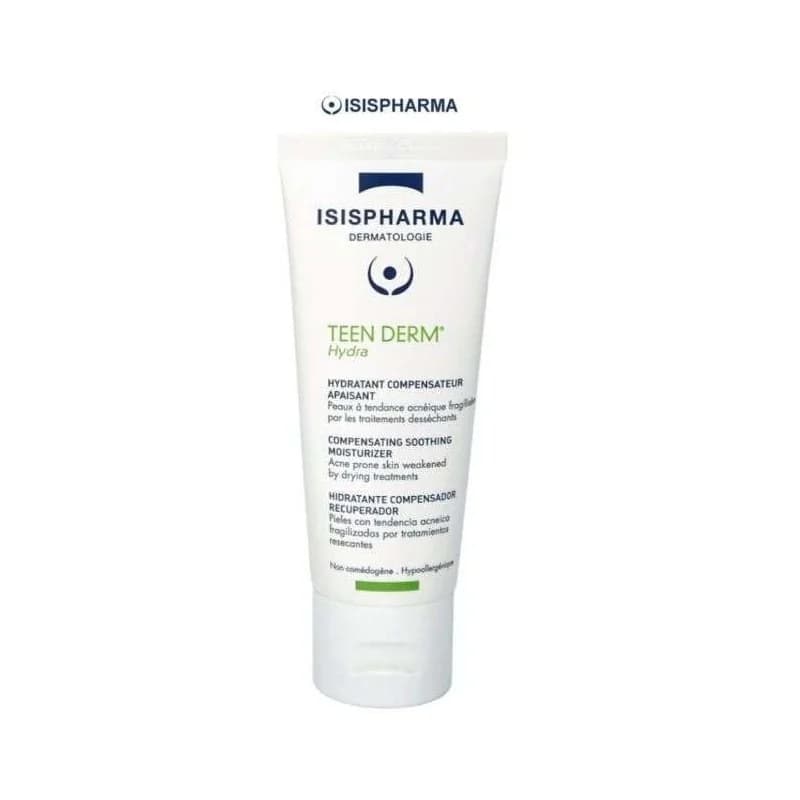 ISISPHARMA TEEN DERM HYDRA HYDRATANT COMPENSATEUR APAISANT LEGERE 100 ML