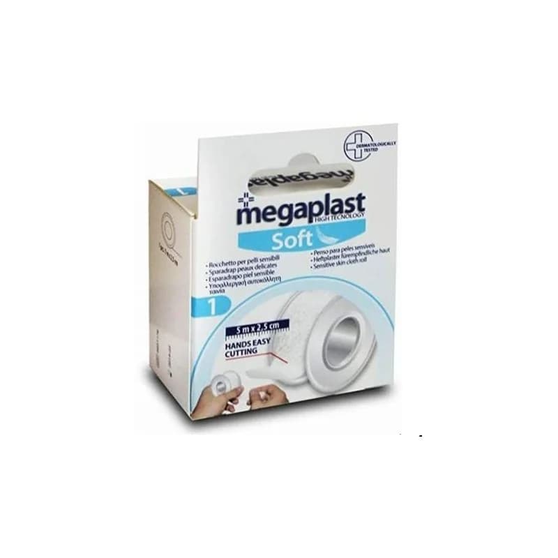 MEGAPLAST SOFT SPARADRAP/1 (5X2,5 CM) - 120313