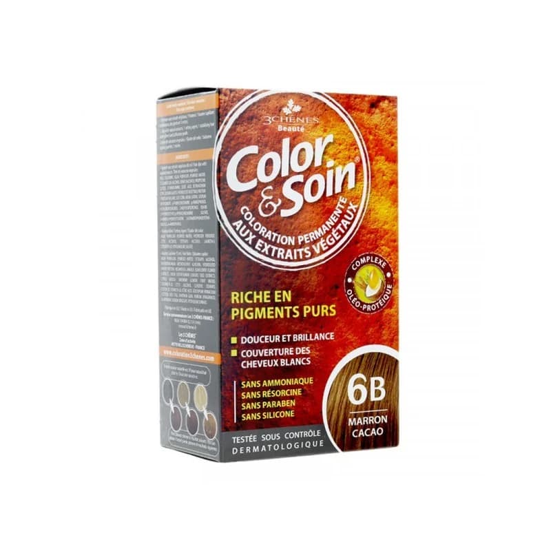 LES 3 CHENES COLOR&SOIN MARRON CACAO 6B