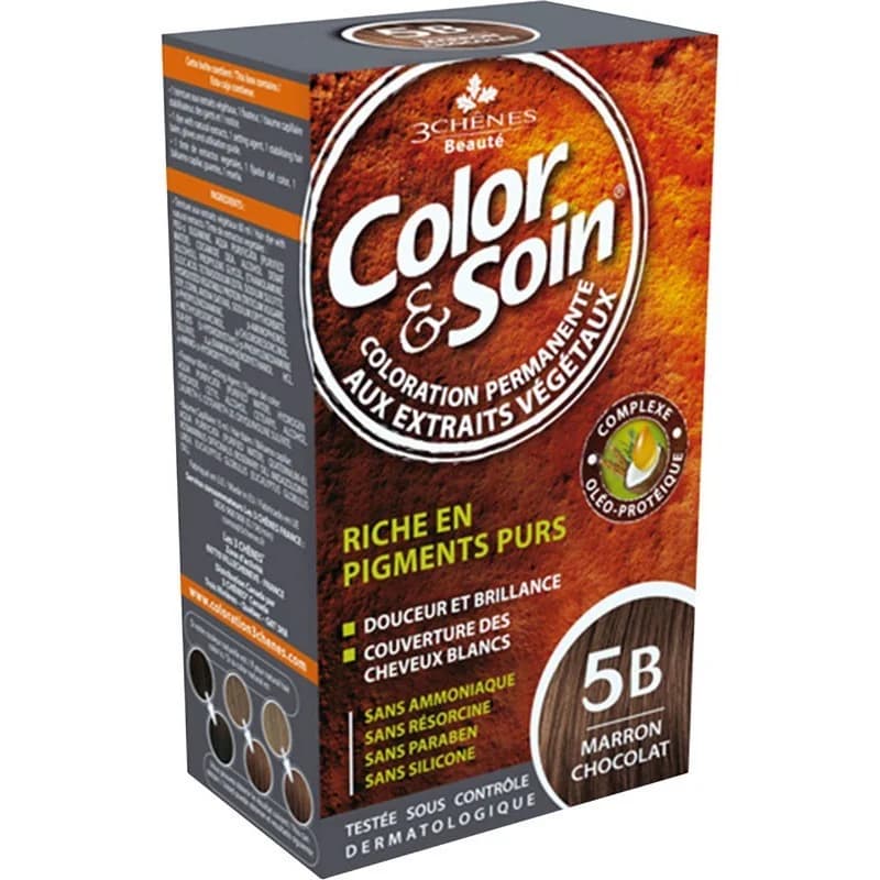 LES 3 CHENES COLOR&SOIN MARRON CHOCOLAT 5B