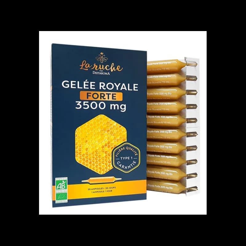 DIETAROMA LA RUCHE GELE ROYALE FORTE 3500 MG