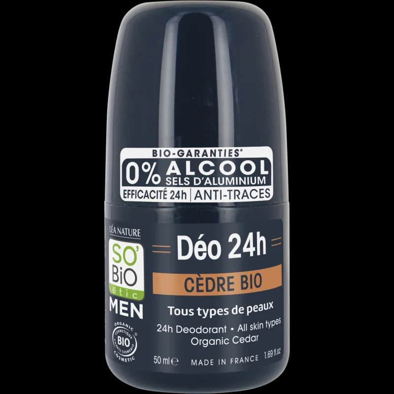 So Bio DEODORANT MEN CEDRE 50ML