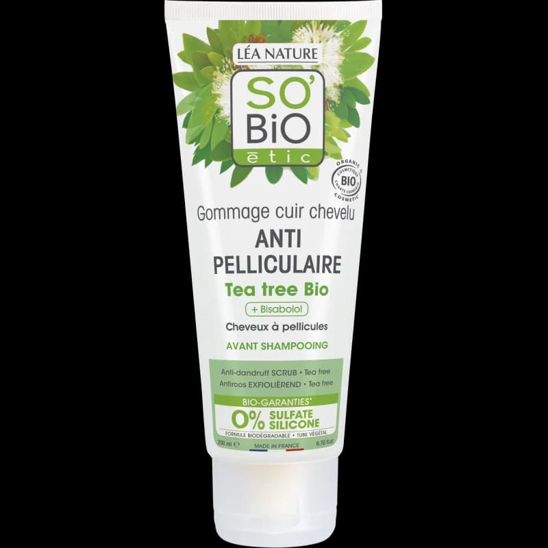 SO BIO GOMMAGE AVANT SHAMPOING TEA TREE 200ML