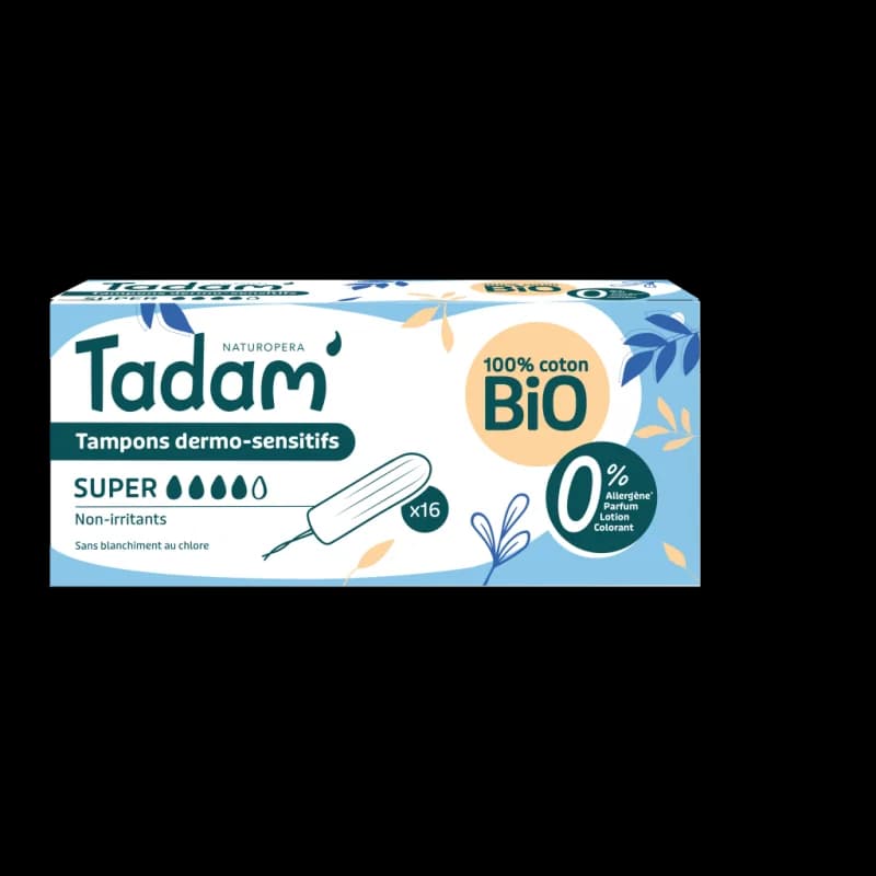 TADAM' TAMPONS SUPER SANS APPLICATEUR 16U