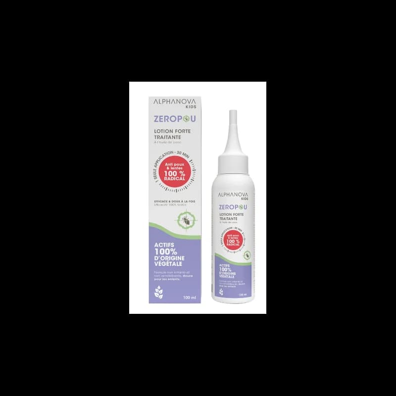 ALPHANOVA Lotion anti-poux & lentes ZEROPOU 100ml