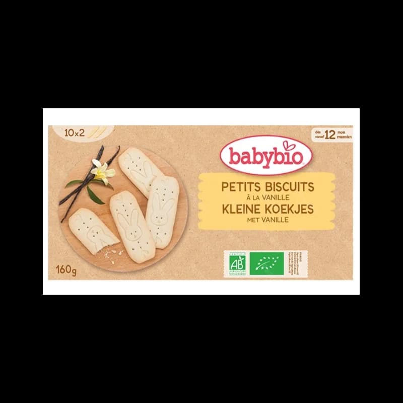 Babybio Petits Biscuits à la Vanille 160G