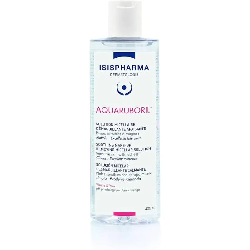 ISISPHARMA AQUARUBORIL SOLUTION MICELLAIRE DEMAQUILLANTE 400ML