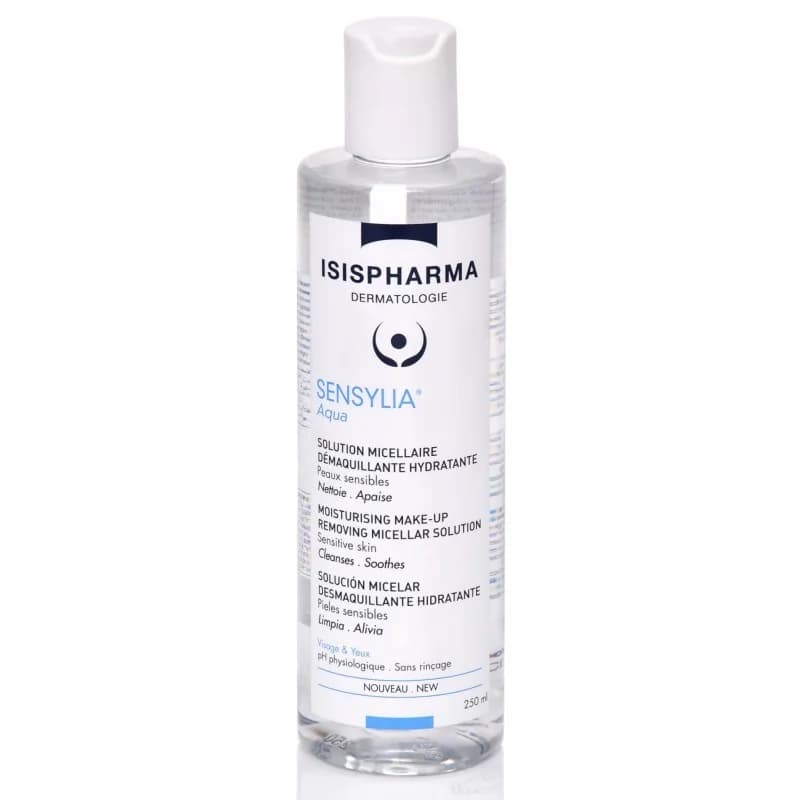 ISISPHARMA SENSYLIA AQUA SOLUTION MICELLAIRE DEMAQUILLANTE HYDRATANTE / 250 ML