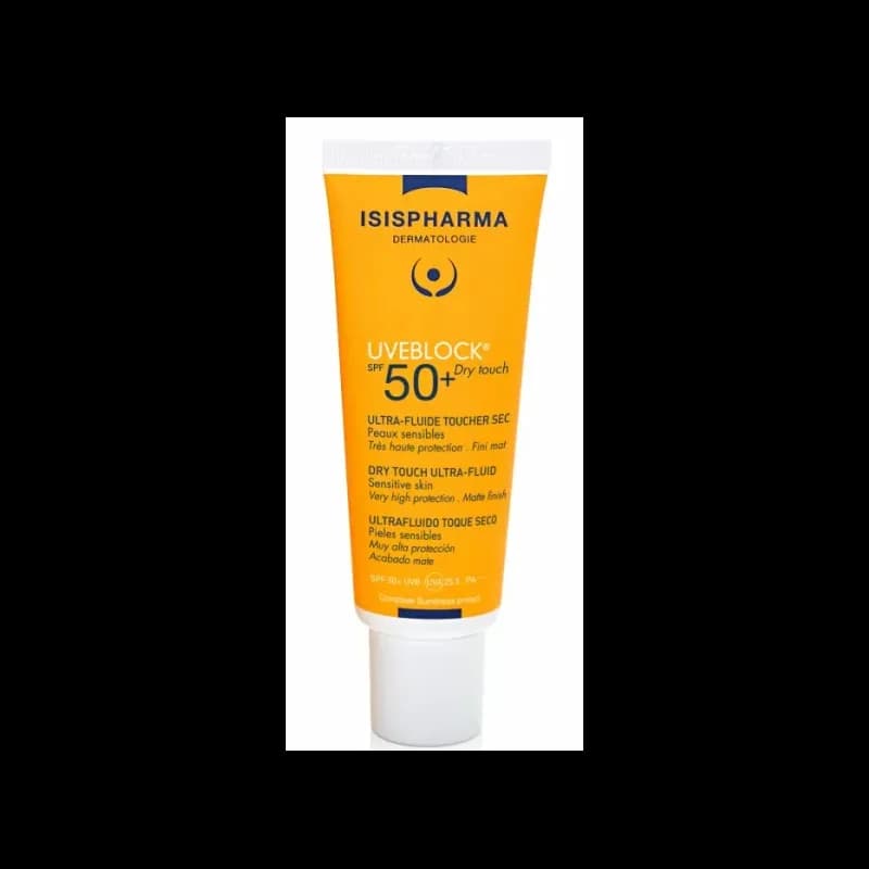 ISIS PHARMA UVEBLOCK DRYTOUCH invisible SEC SPF50 40ML