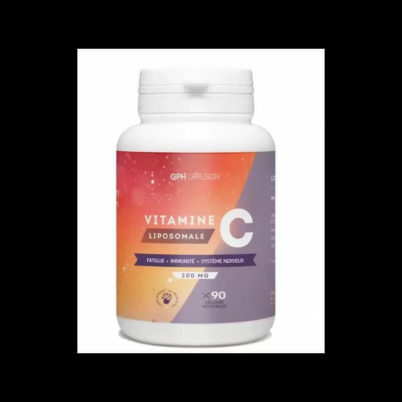 Gph Diffusion Vitamine C – Liposomale 200mg – 90 Gélules Végétales