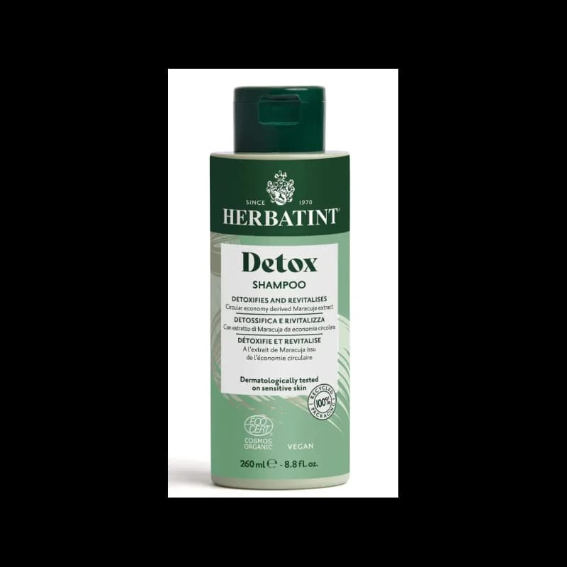 HERBATINT DETOX SHAMPOOING DETOXIFIANT ET REVITALISANT 260ML