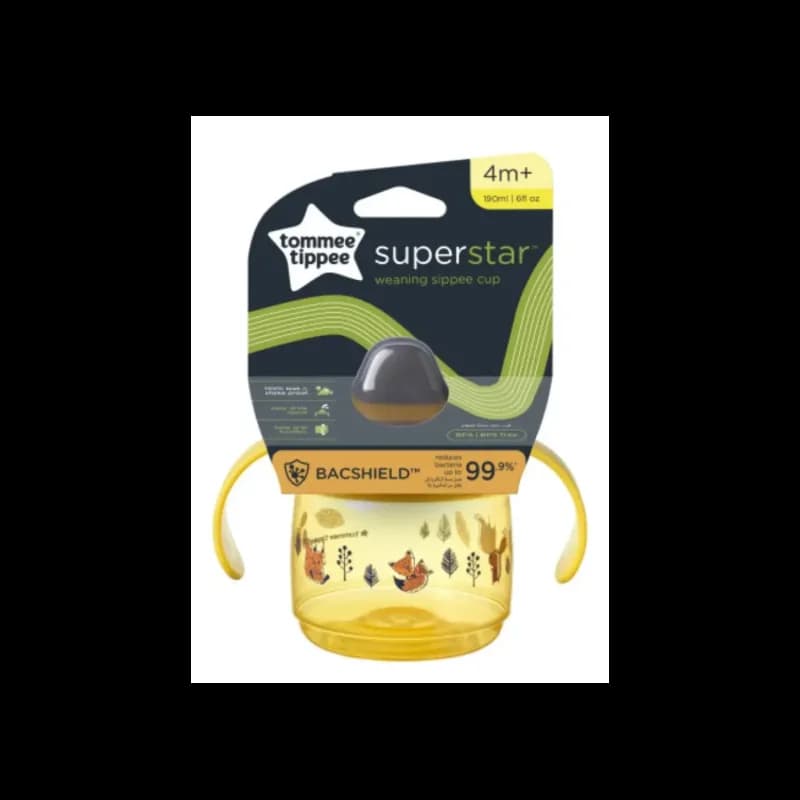 Tommee Tippee Tasse d’apprentissage +4m 190ml Jaune