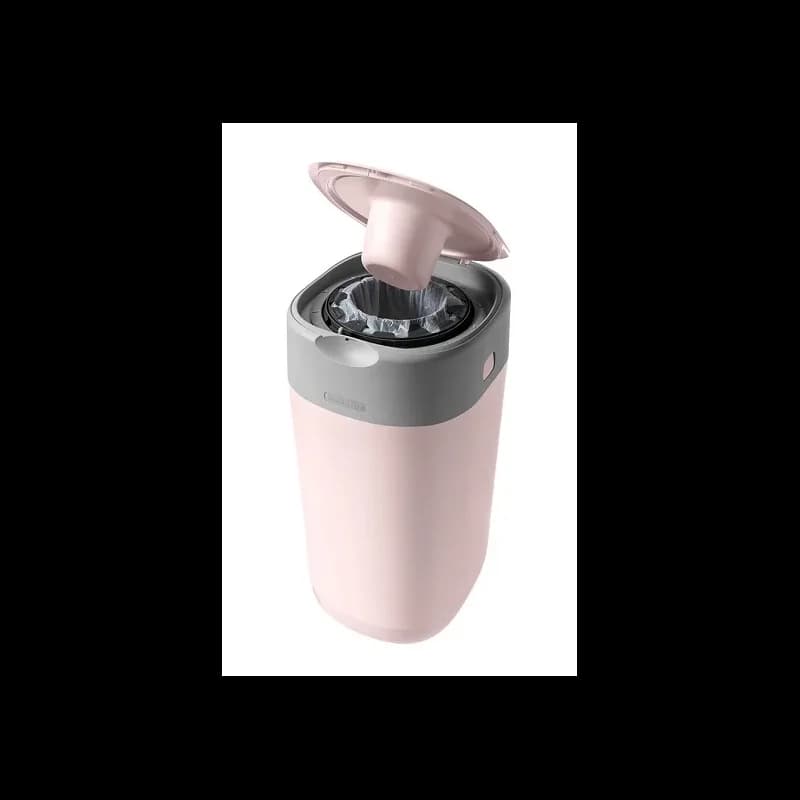 Tommee Tippee Poubelle à Couches Anti-Odeur Twist & Click – Rose