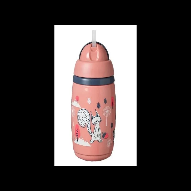 Tommee Tippee Tasse Isotherme à Paille SuperStar 266ml – Rose
