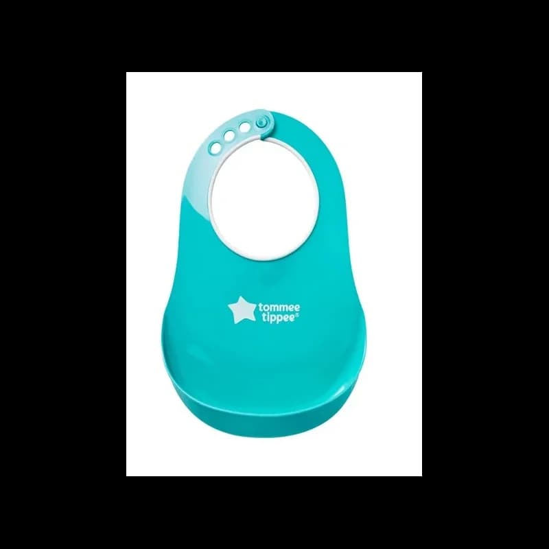 Tommee Tippee Bavoir avec Fermoir Réglable Turquoise