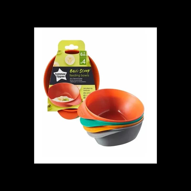 Tommee Tippee Lot De 4 Bols Pour Bébé Easi Scoop