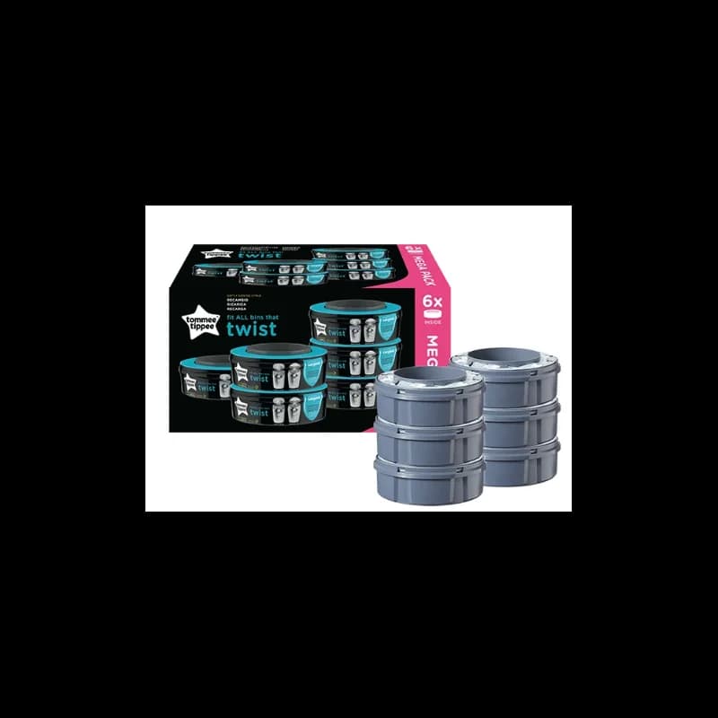 Tommee Tippee Lot De 6 Recharges Pour Poubelle