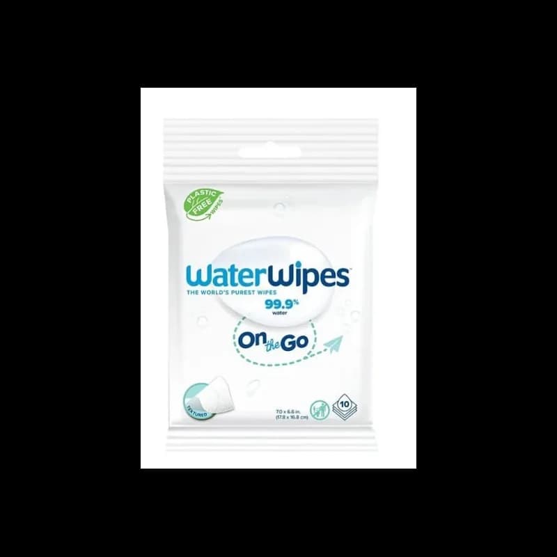 WaterWipes On the Go Lingettes 10 Pieces