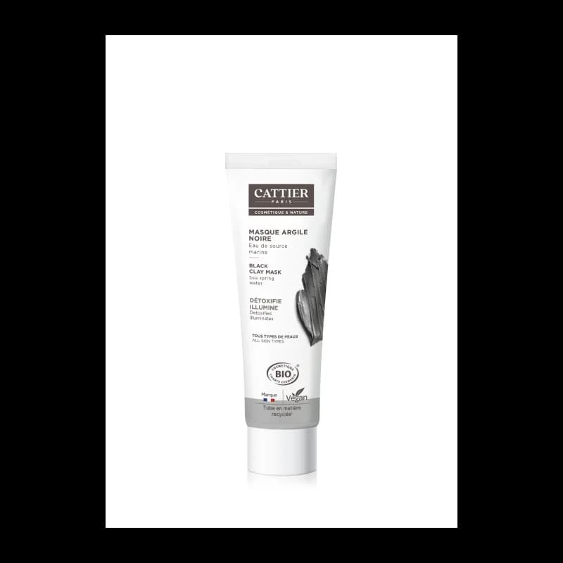 CATTIER MASQUE ARGILE NOIRE 100 ML
