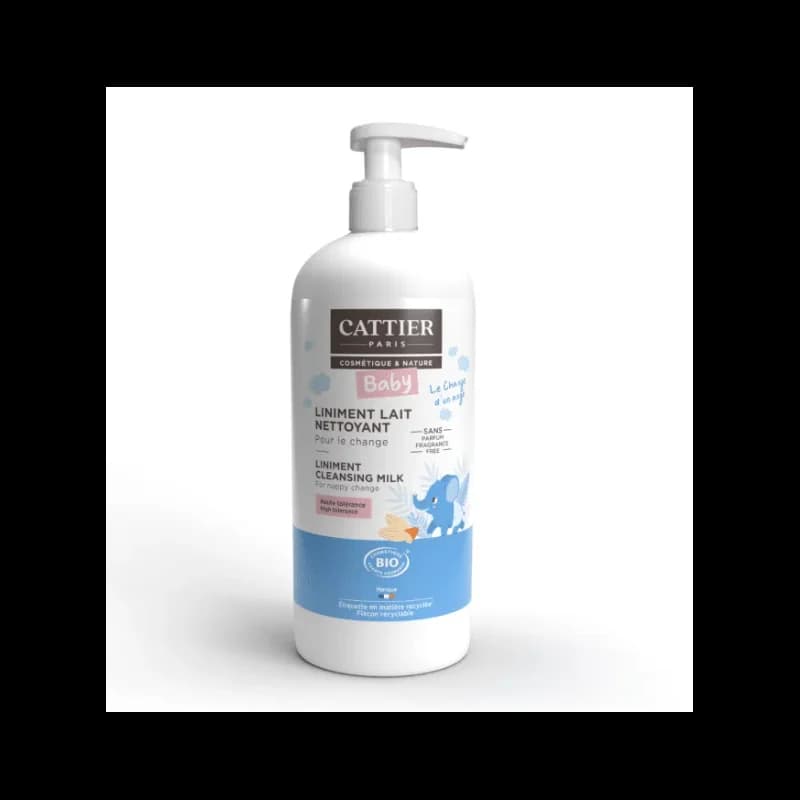 Cattier LINIMENT LAIT-CREME POUR LE CHANGE 500ML