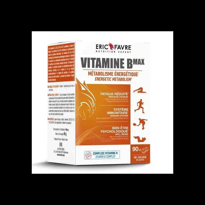 ERIC FAVRE Vitamine B Max 90 comprimés