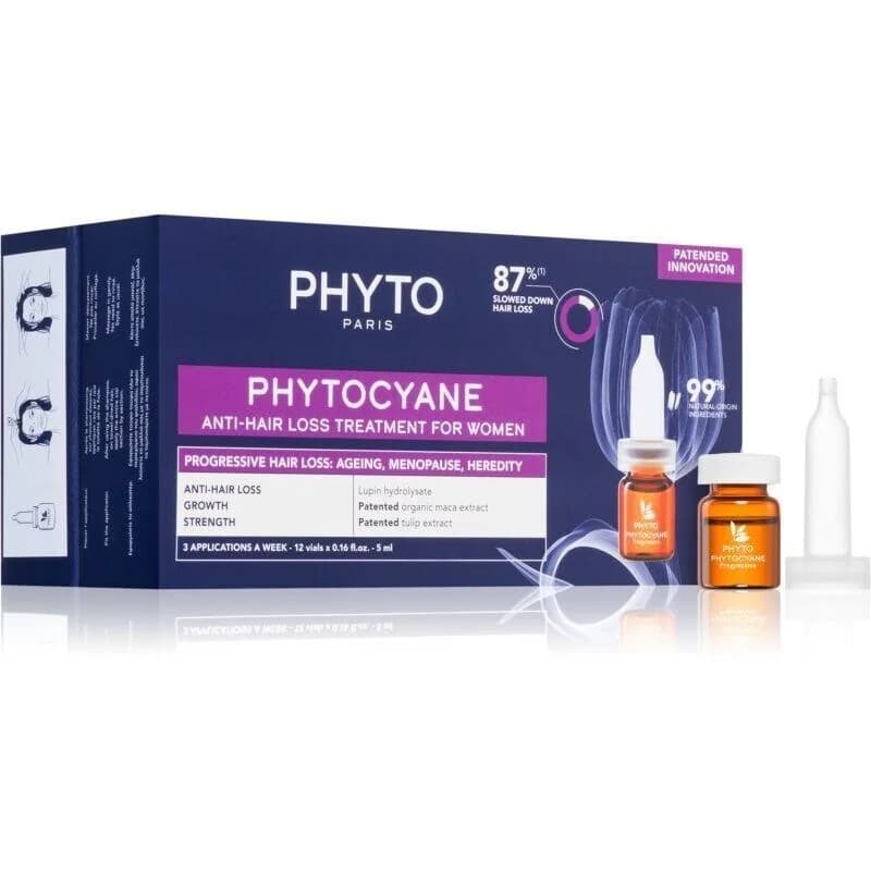 PHYTO SET PHYTOCYANE TRAITEMENT ANTICHUTE FEMME CHUTE PROGRESSIVE
