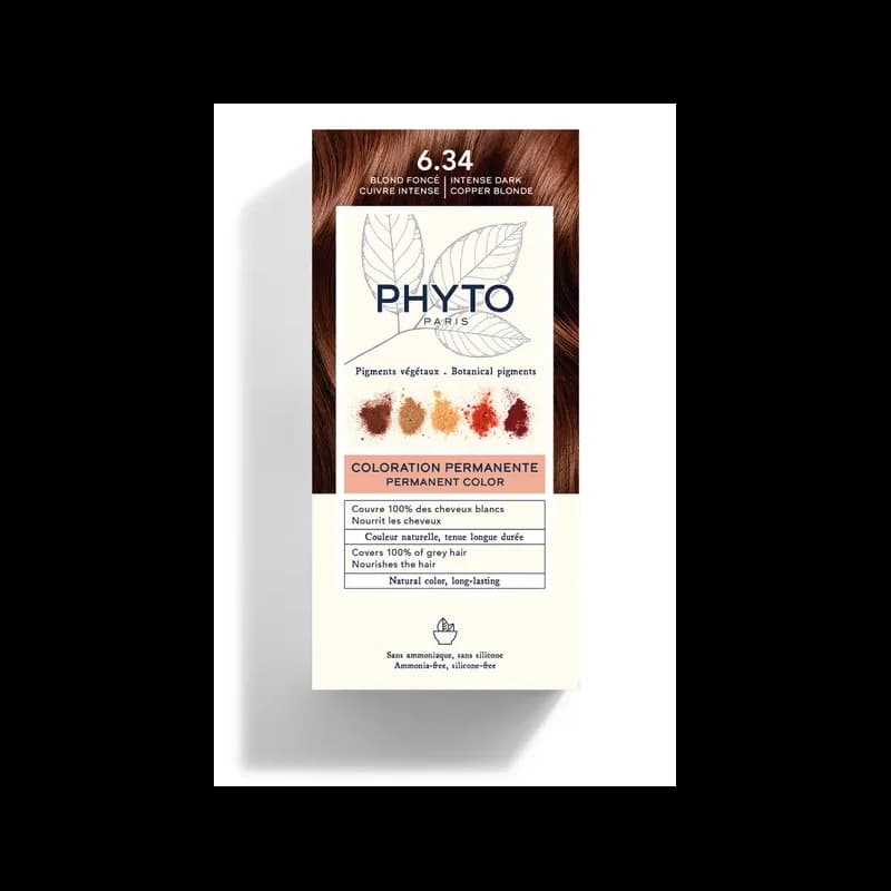 PHYTO COLORATION 6.34 Blond Foncé Cuivré