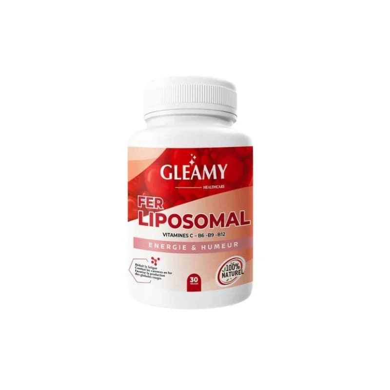 Gleamy Fer Liposomal 30 Gelules