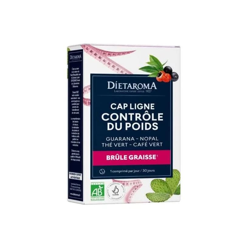 DIETAROMA CAPLIGNE BRULE GRAISSE ET CONTROLE DU POIDS BIO 30 COMPRIMES