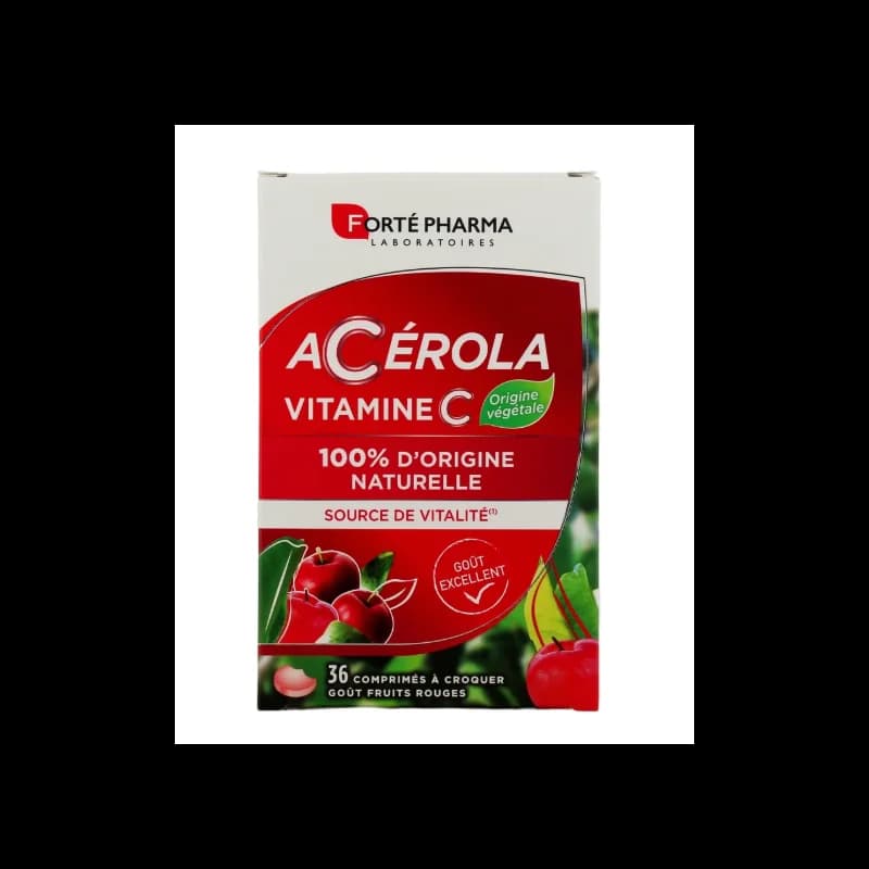Forte Pharma Acerola vitamine C A CROQUER  36 Comprimes