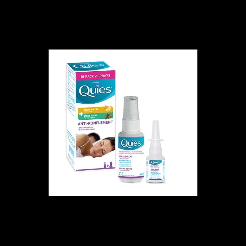 QUIES BIPACK SPRAY BUCCAL + NASAL AR Flacon 15 + 70 ml