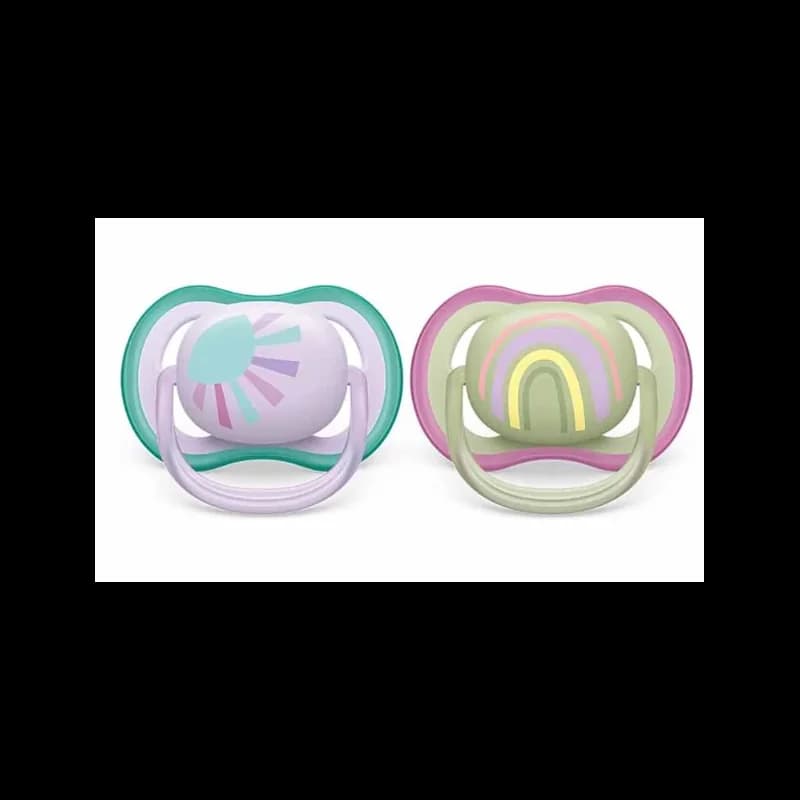 Avent Sucette Ultra Air 0-6m Girl Scf085/59