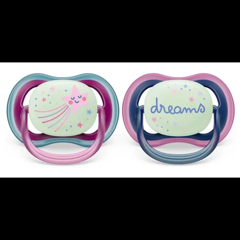 AVENT SUCETTE PHILIPS ULTRA AIR 6-18M GIRL SCF376/14