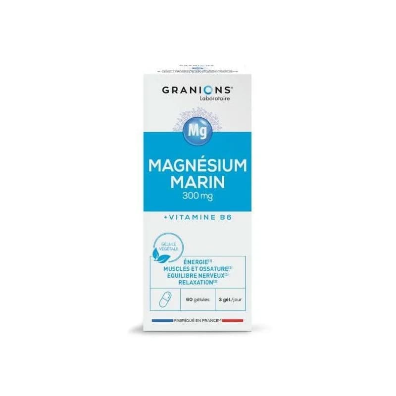 GRANIONS MAGNESIUM MARIN 300MG 60 GELULES