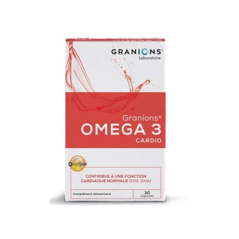 GRANIONS OMEGA 3 CARDIO 30 CAPSULES