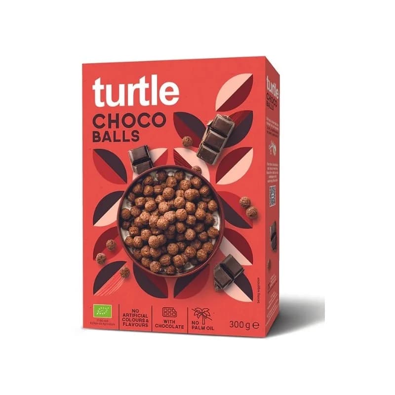 Turtle CHOCO BALLS BIO 300G