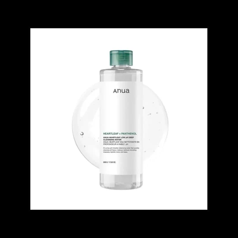 ANUA HEARTLEAF 87 LOW PH DEEP CLEANSING WATER 500ML