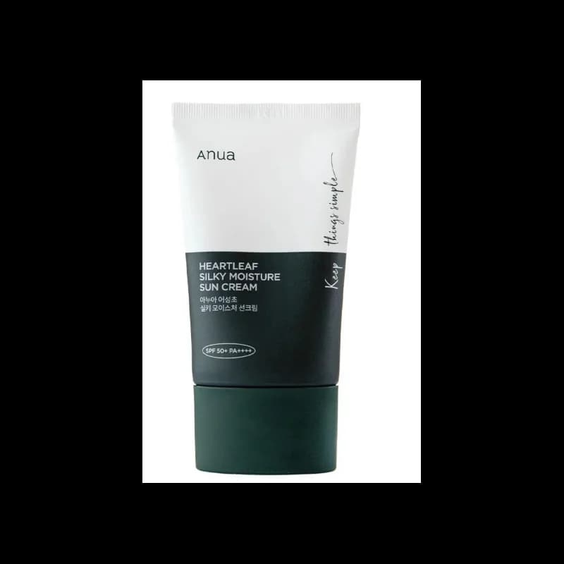 ANUA HEARTLEAF SILKY MOISTURE SUNCREAM 50ML