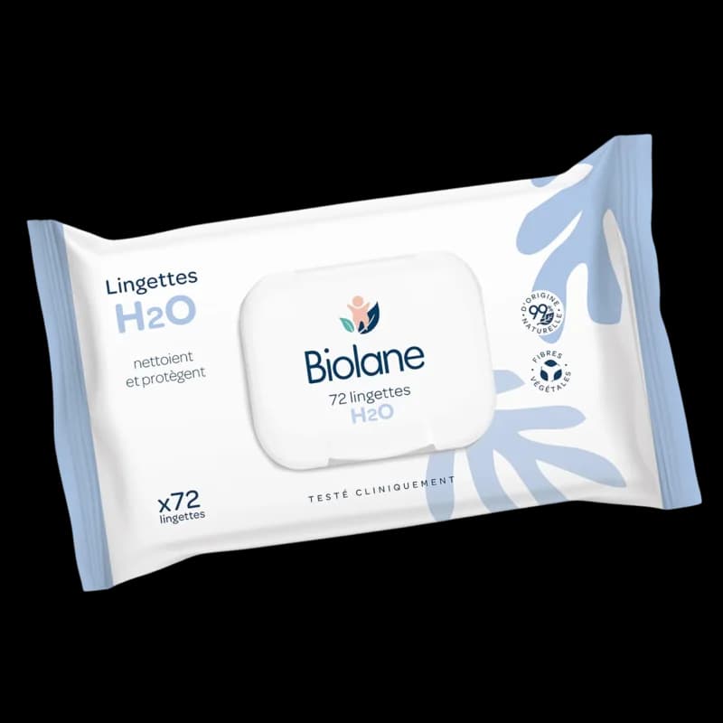 Biolane Lingettes Bébé Épaisses x72