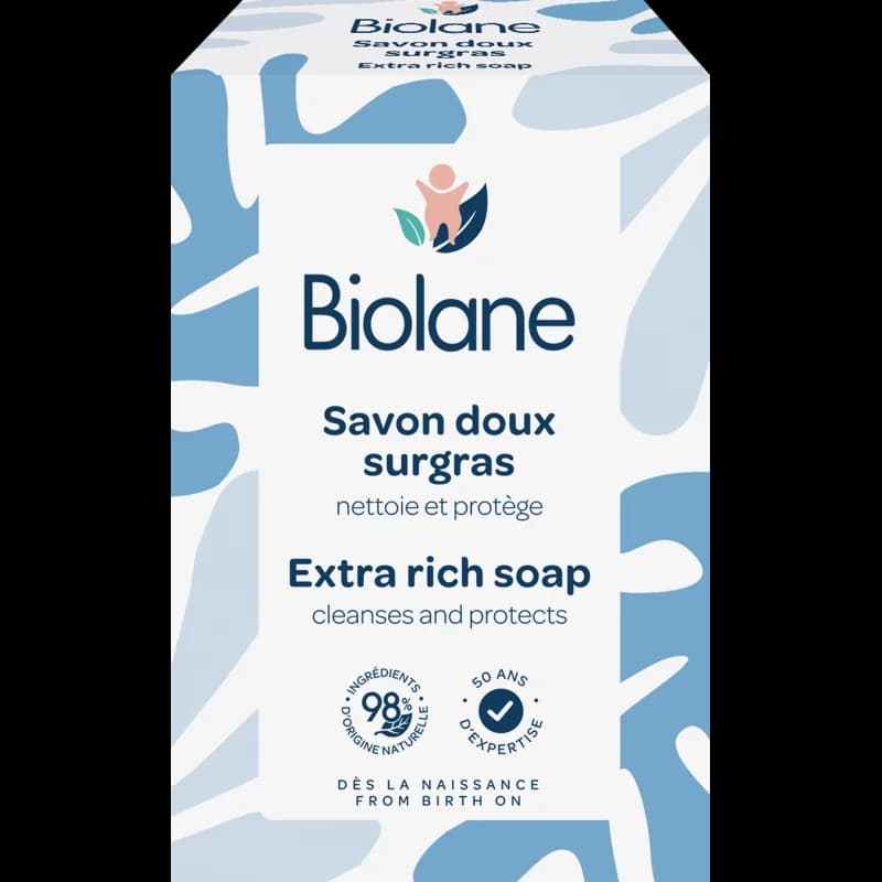 BIOLANE SAVON DOUX  SURGRAS 150G