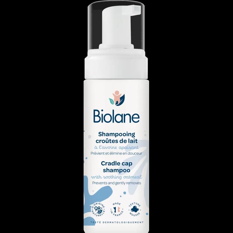 BIOLANE Shampooing croûtes  de lait 150ML