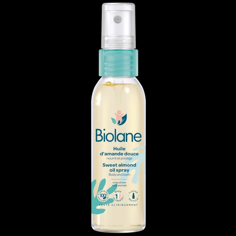 BIOLANE Huile d'amande  douce 75ML