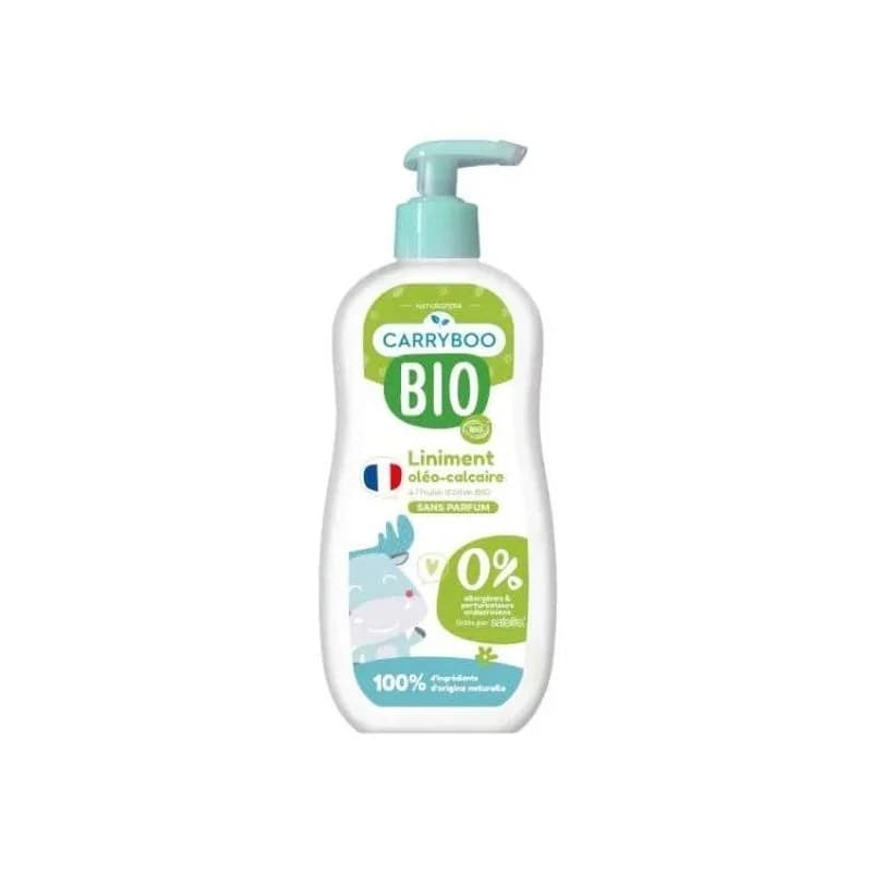 CARRYBOO SENSITIVE LINIMENT OLEO CALCAIRE ACTION DOUCEUR 4 EN 1 450ML