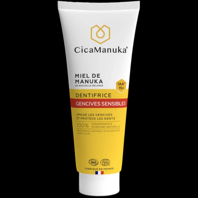 CICA MANUKA DENTIFRICE GENCIVES IAA15+ 75ML